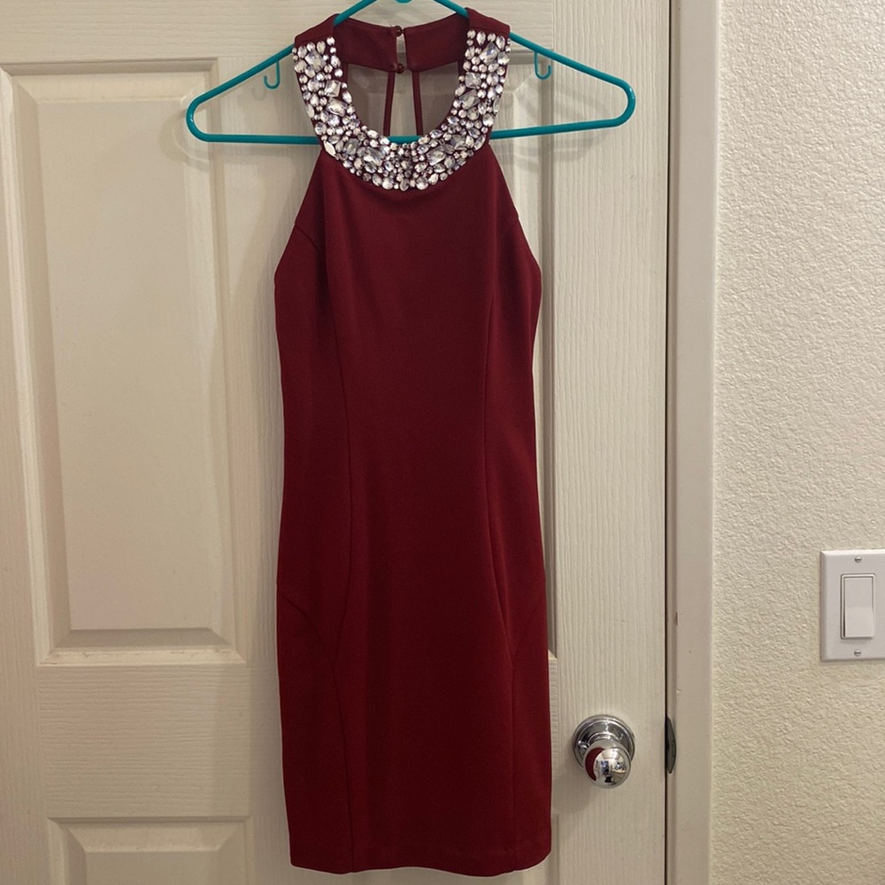 Speechless red bodycon dress! Homecoming!